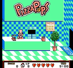 Mary Pizza Pop! — Денди/Nintendo — скриншот