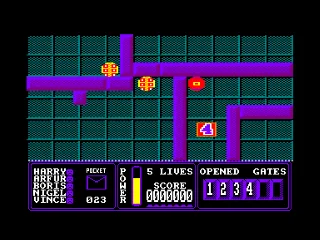 Pulsator — Amstrad CPC — скриншот