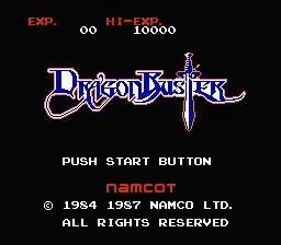 Dragon Buster (Japan) — Денди/Nintendo — скриншот