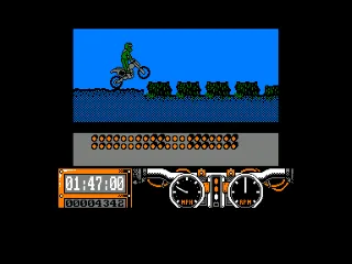 Super Scramble Simulator — Amstrad CPC — скриншот