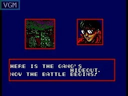 Running Battle (Europe, Brazil) (En) — Sega Master System — скриншот