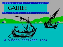 Galilee — ZX Spectrum — скриншот