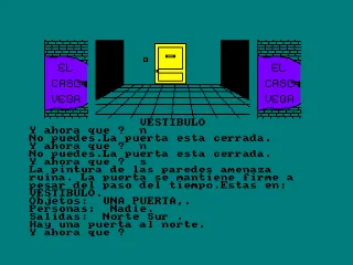 Ramblas - El Caso Vega — Amstrad CPC — скриншот