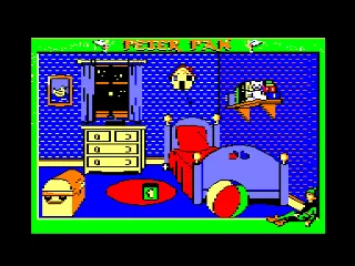 Peter Pan — Amstrad CPC — скриншот