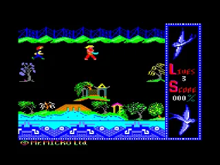 Willow Pattern Adventure, The — Amstrad CPC — скриншот