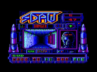 Sdaw — Amstrad CPC — скриншот