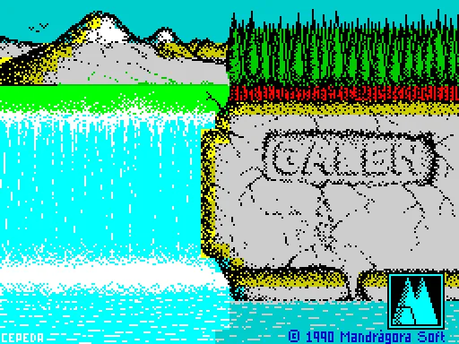 Galen — ZX Spectrum — скриншот