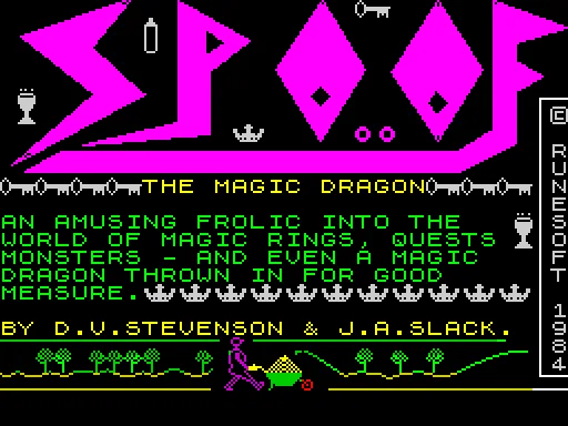 Spoof — ZX Spectrum — скриншот