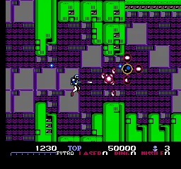 Burai Fighter (USA) — Денди/Nintendo — скриншот