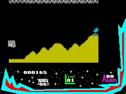 Galactic Gunners — ZX Spectrum — скриншот
