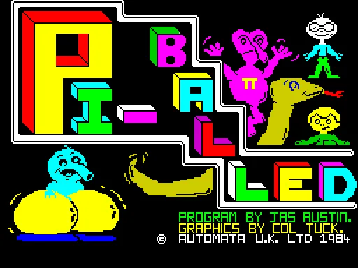 Pi-Balled — ZX Spectrum — скриншот