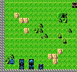 Chaoji Jiqiren Dazhan A — Денди/Nintendo — скриншот