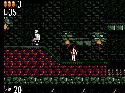 Bram Stoker's Dracula (Europe) — Sega Master System — скриншот