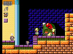 Krusty's Fun House (Europe, Brazil) (En) — Sega Master System — скриншот