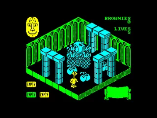 Sweevo's World — Amstrad CPC — скриншот