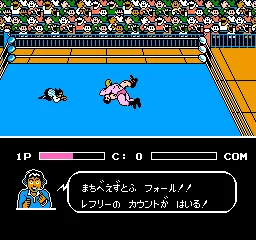 Gekitou Pro Wrestling!! - Toukon Densetsu (Japan) — Денди/Nintendo — скриншот