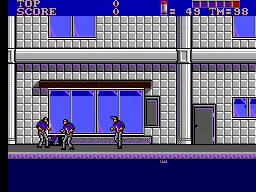 E-SWAT (USA, Europe, Brazil) (En) (Rev A) — Sega Master System — скриншот