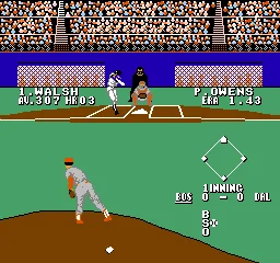 Bases Loaded 3 (USA) — Денди/Nintendo — скриншот