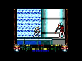 Shadow Dancer — Amstrad CPC — скриншот