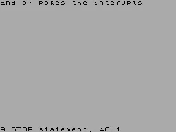 Sprites — ZX Spectrum — скриншот