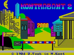 Kontrabant 2 — ZX Spectrum — скриншот