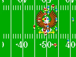 Sports Pad Football (USA) — Sega Master System — скриншот