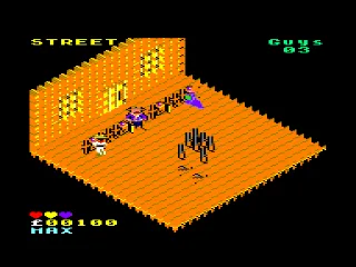 Revolver — Amstrad CPC — скриншот