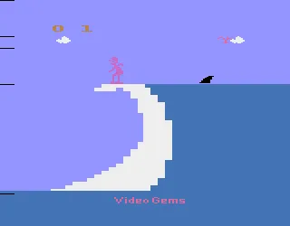 Surfer's Paradise - But Danger Below! (Europe) — Atari 2600 — скриншот