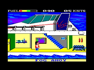 Virgin Atlantic Challenge — Amstrad CPC — скриншот