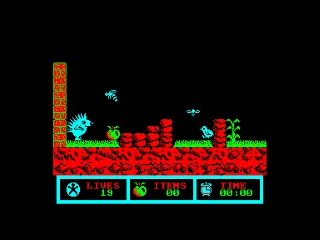 Spiky Harold — Amstrad CPC — скриншот