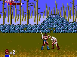 Golden Axe (USA, Europe, Brazil) (En) — Sega Master System — скриншот
