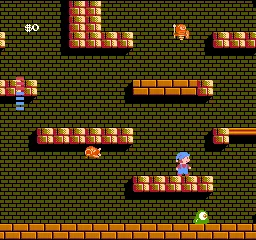 Milon's Secret Castle (USA) — Денди/Nintendo — скриншот