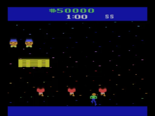 Journey Escape (USA) — Atari 2600 — скриншот