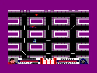 Superman - The Game — Amstrad CPC — скриншот