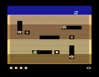 Dig Dug (USA) — Atari 2600 — скриншот
