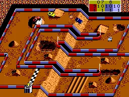 Super Off Road (Europe) — Sega Master System — скриншот