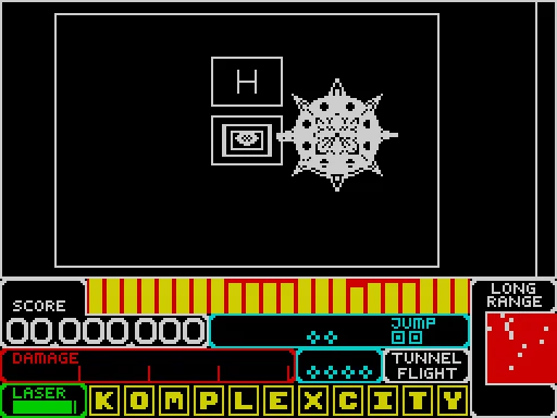 Komplex City — ZX Spectrum — скриншот