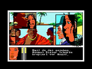 Reisende im Wind 2 — Amstrad CPC — скриншот