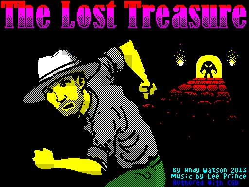 The Lost Treasure — ZX Spectrum — скриншот
