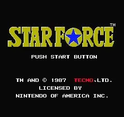 Star Force (USA) — Денди/Nintendo — скриншот
