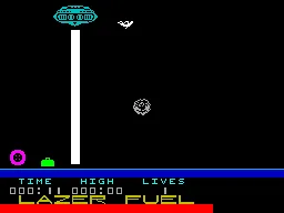 Galactic Mechanic — ZX Spectrum — скриншот