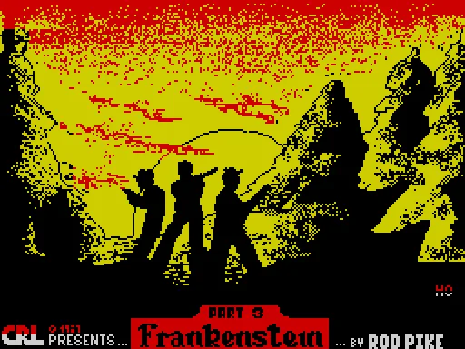 Frankenstein — ZX Spectrum — скриншот