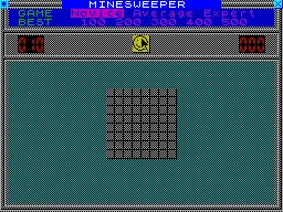 Minesweeper — ZX Spectrum — скриншот