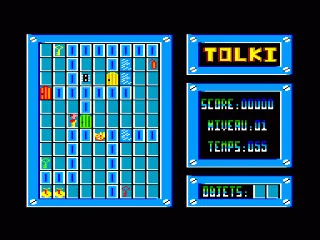 Tolki — Amstrad CPC — скриншот