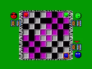 Spots — Amstrad CPC — скриншот