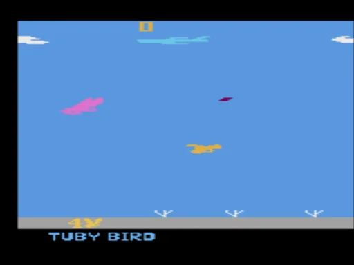 Vogel Flieh (Europe) — Atari 2600 — скриншот