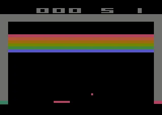 Breakout ~ Breakaway IV (Japan, USA) (En) — Atari 2600 — скриншот
