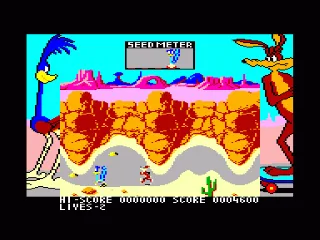 Road Runner — Amstrad CPC — скриншот