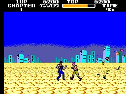 Northen Ken (Taiwan) (Ja) (Unl) — Sega Master System — скриншот