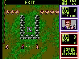 Gain Ground (Europe, Brazil) (En) — Sega Master System — скриншот